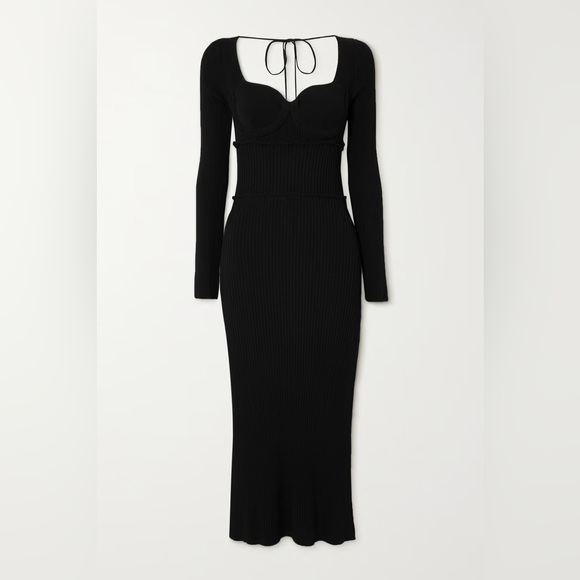 ALTUZARRA Louisa ribbed-knit midi dress - Picture 5 of 12